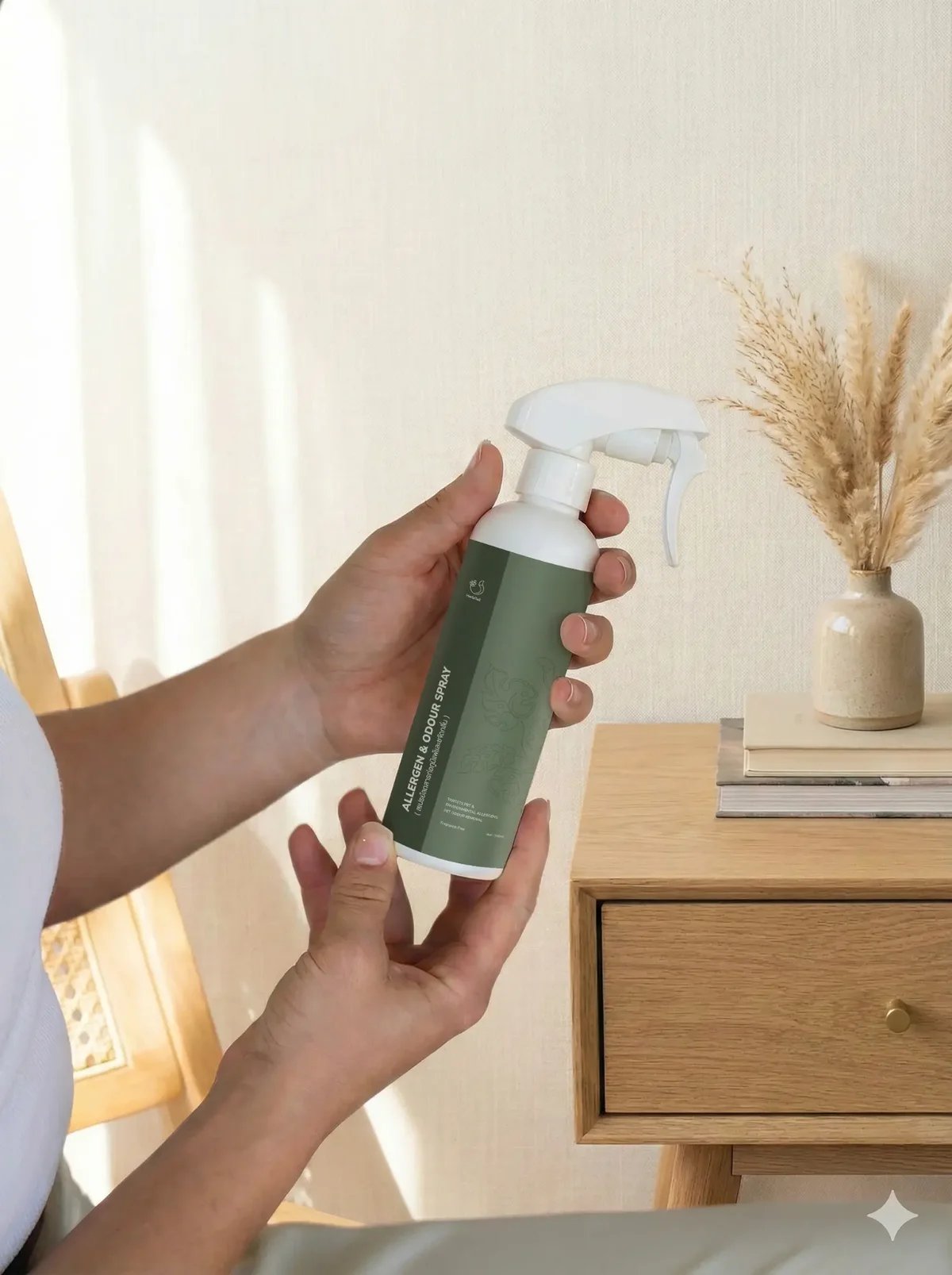 HerbiTail Spray in Home